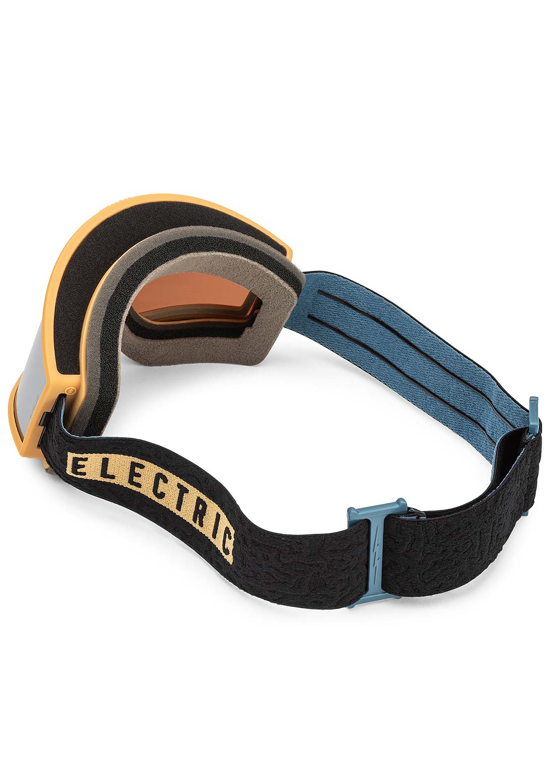 Electric Kleveland Snow Goggles Flood Black Gum/Silver Chrome