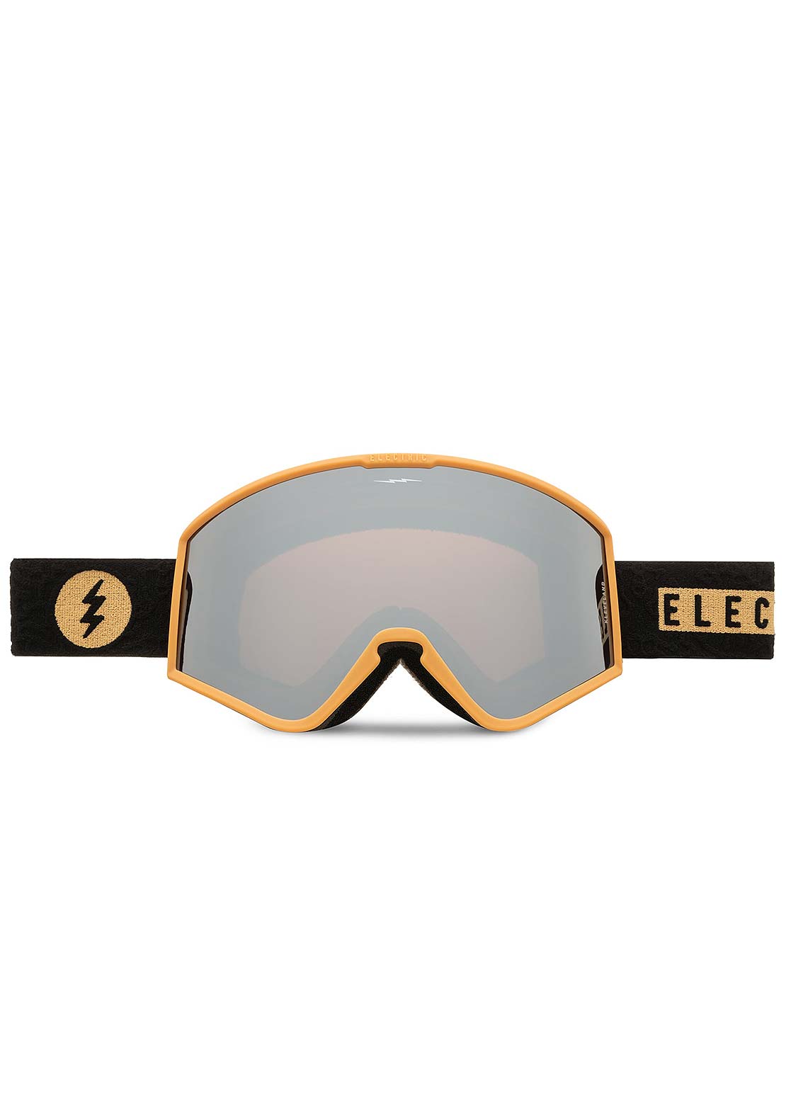 Electric Kleveland Snow Goggles Flood Black Gum/Silver Chrome