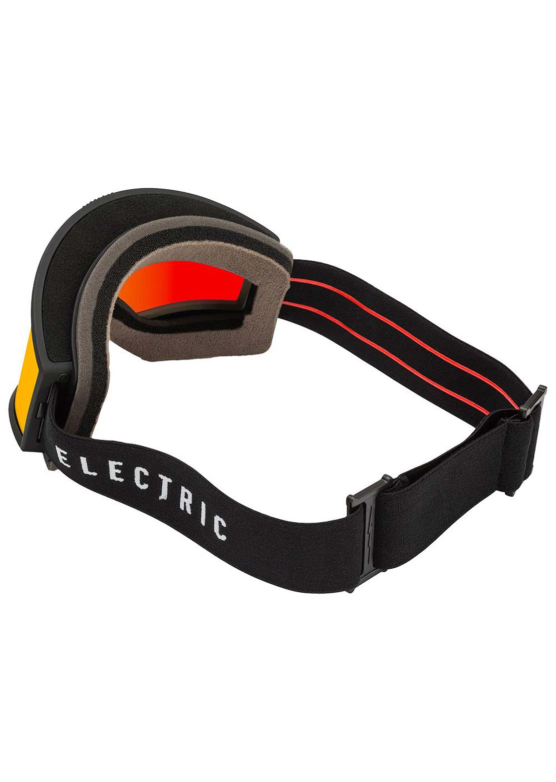 Electric Kleveland Snow Goggles Matte Black/Red Chrome