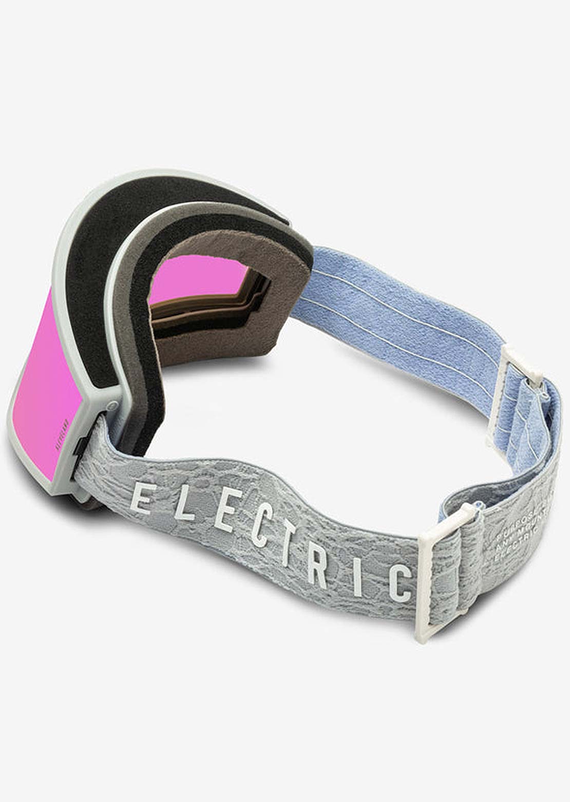 Electric Kleveland Snow Goggles Grey Nuron/Pink Chrome
