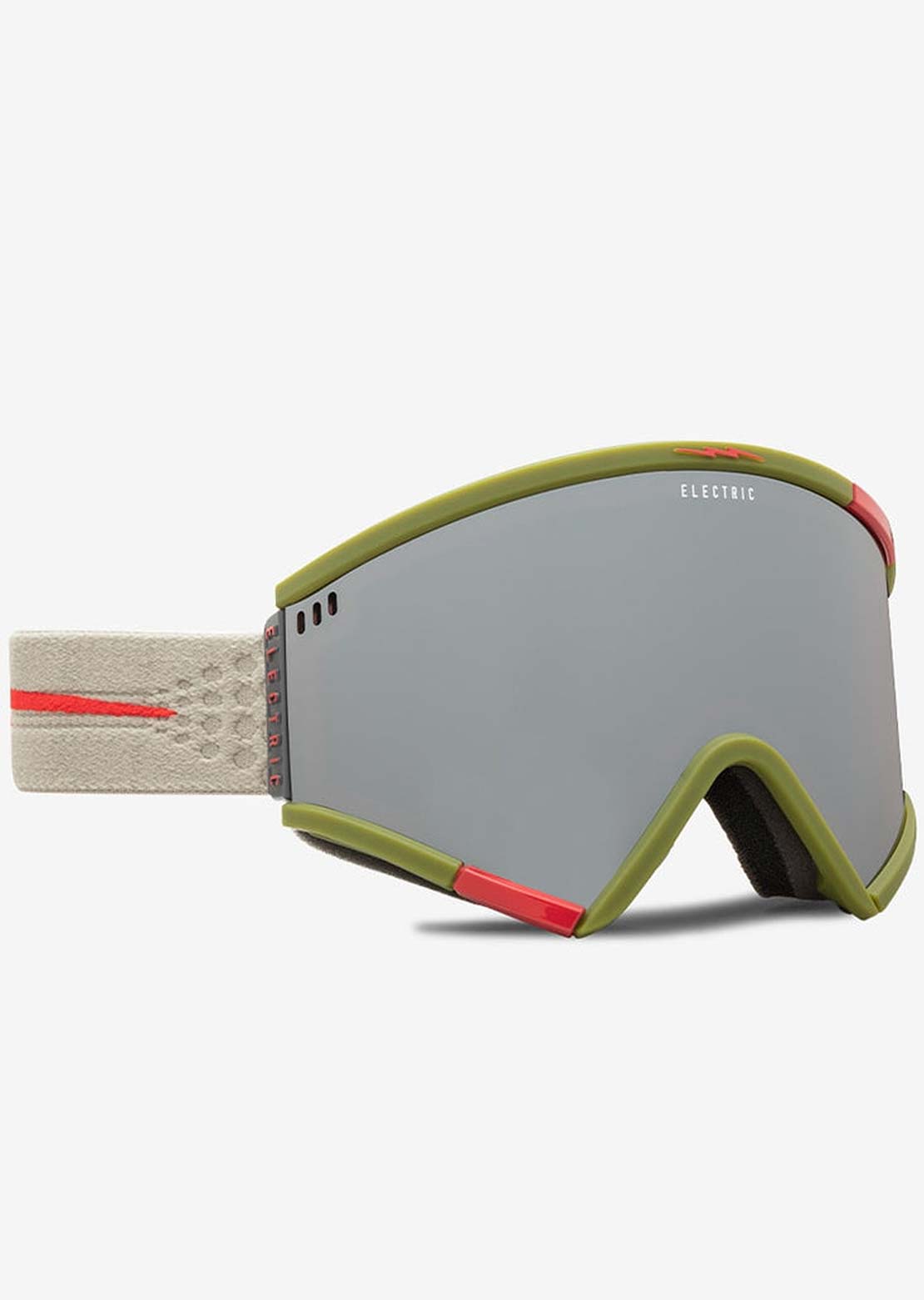 Electric Roteck Snow Goggles Matte Evergreen/Fume Silver