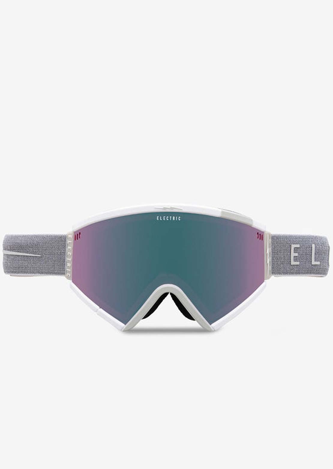 Electric Roteck Snow Goggles Static White/Violet Photochromic
