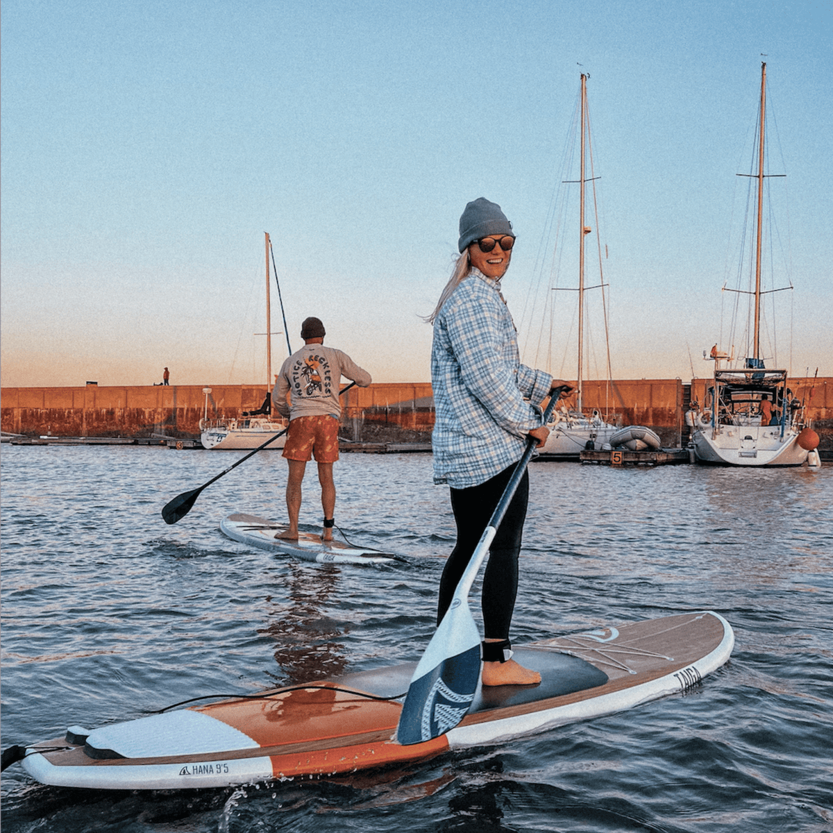 Taiga  ELITE PADDLE - CARBON UD PRO - White & Black - Fix 1 piece