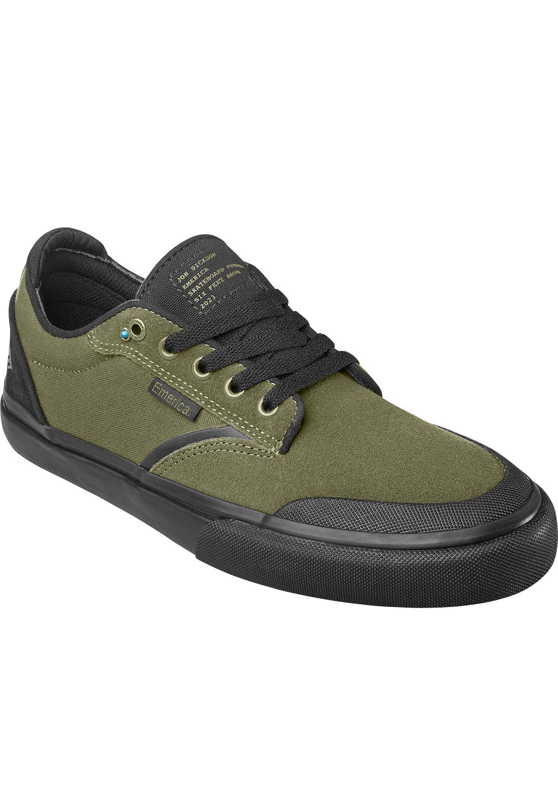 Emerica Men&#39;s Dickson X Six Feet Above Shoes OD Black