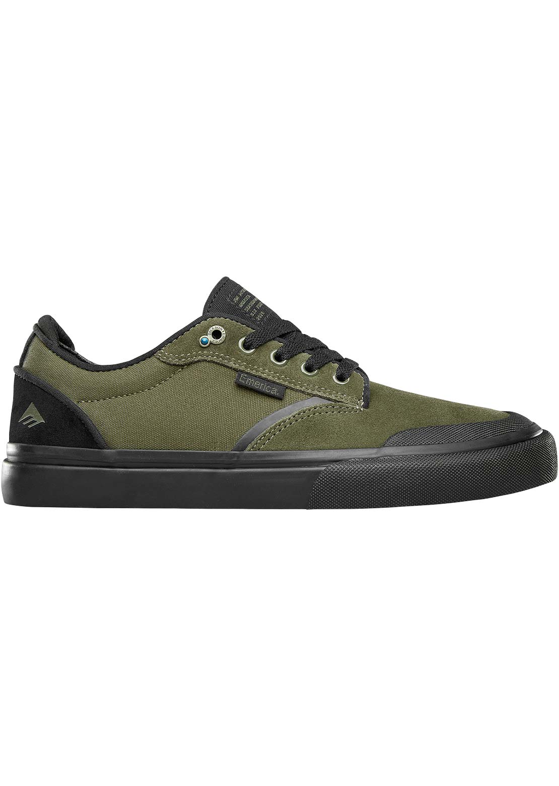 Emerica Men&#39;s Dickson X Six Feet Above Shoes OD Black