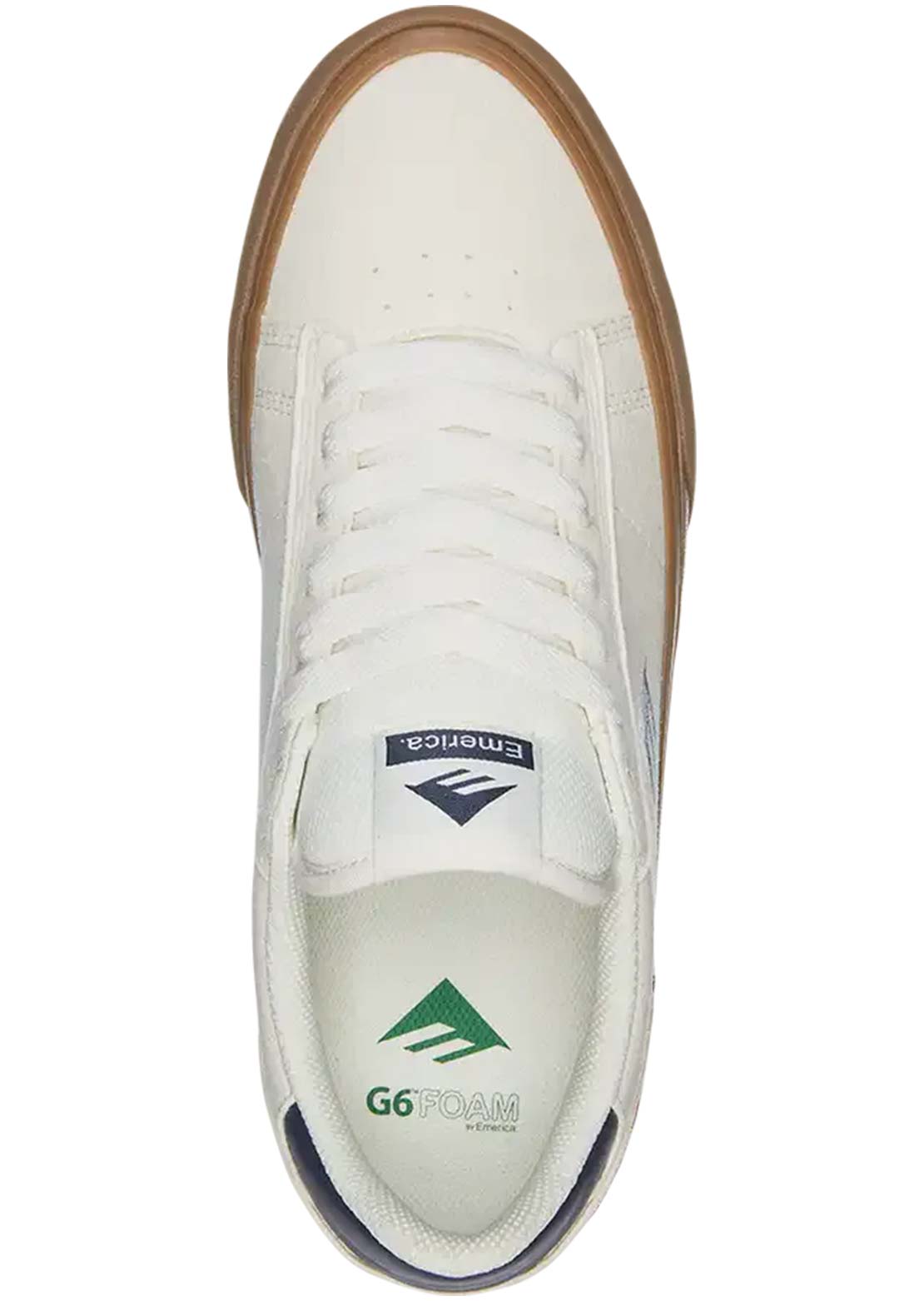 Emerica Men's Moca Shoes White/Gum