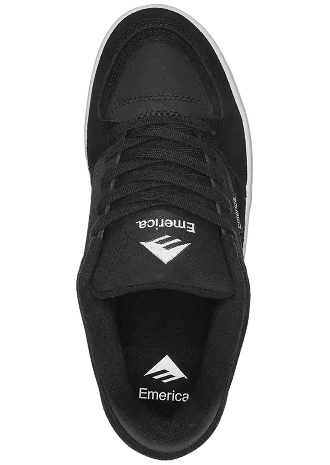 Emerica Men's Mute Shoes Black/White