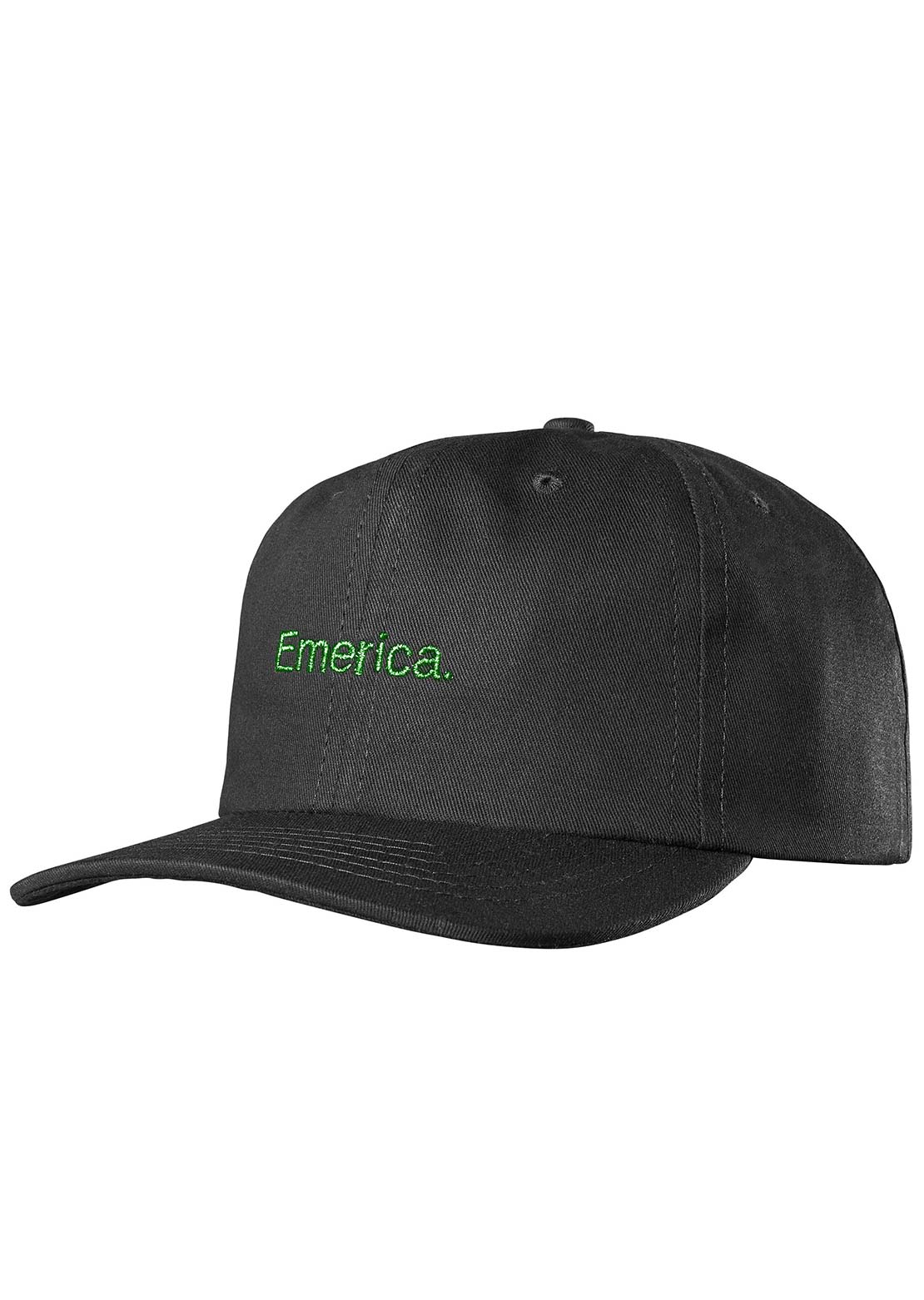 Emerica Men's Pure Gold Dad Cap Black Green