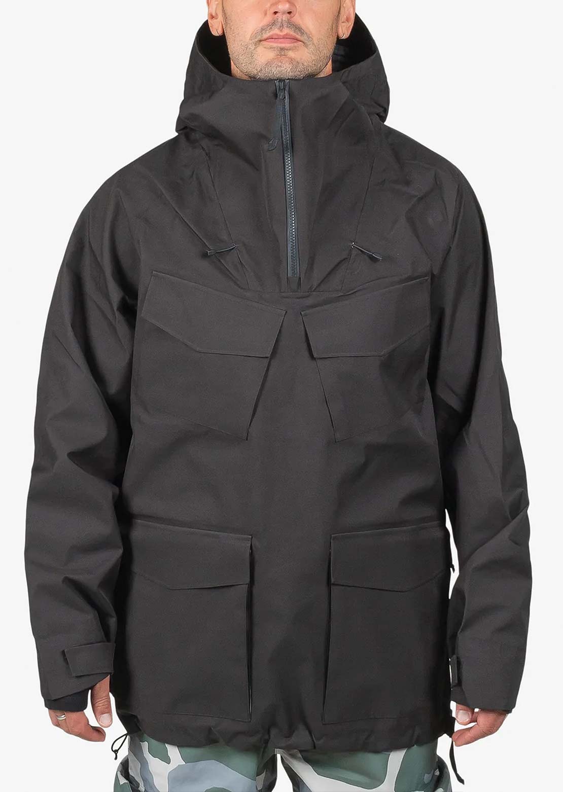Endeavor Men's 3L Scout Anorak Jacket Black