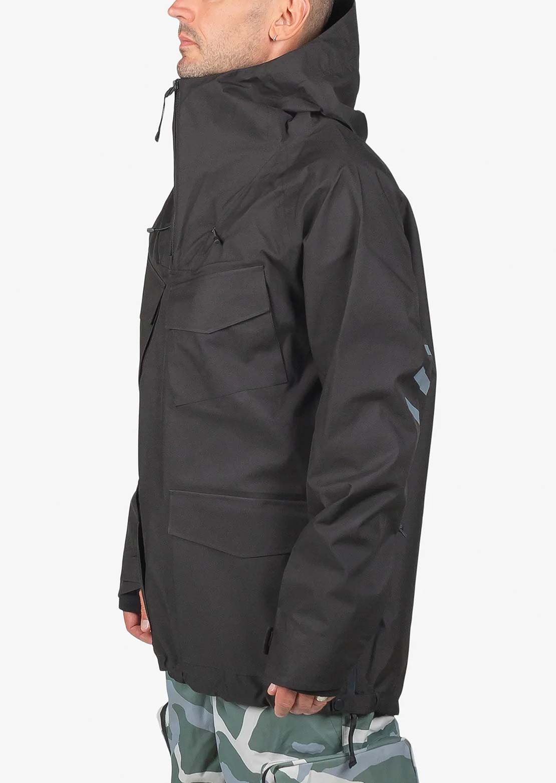 Endeavor Men's 3L Scout Anorak Jacket Black