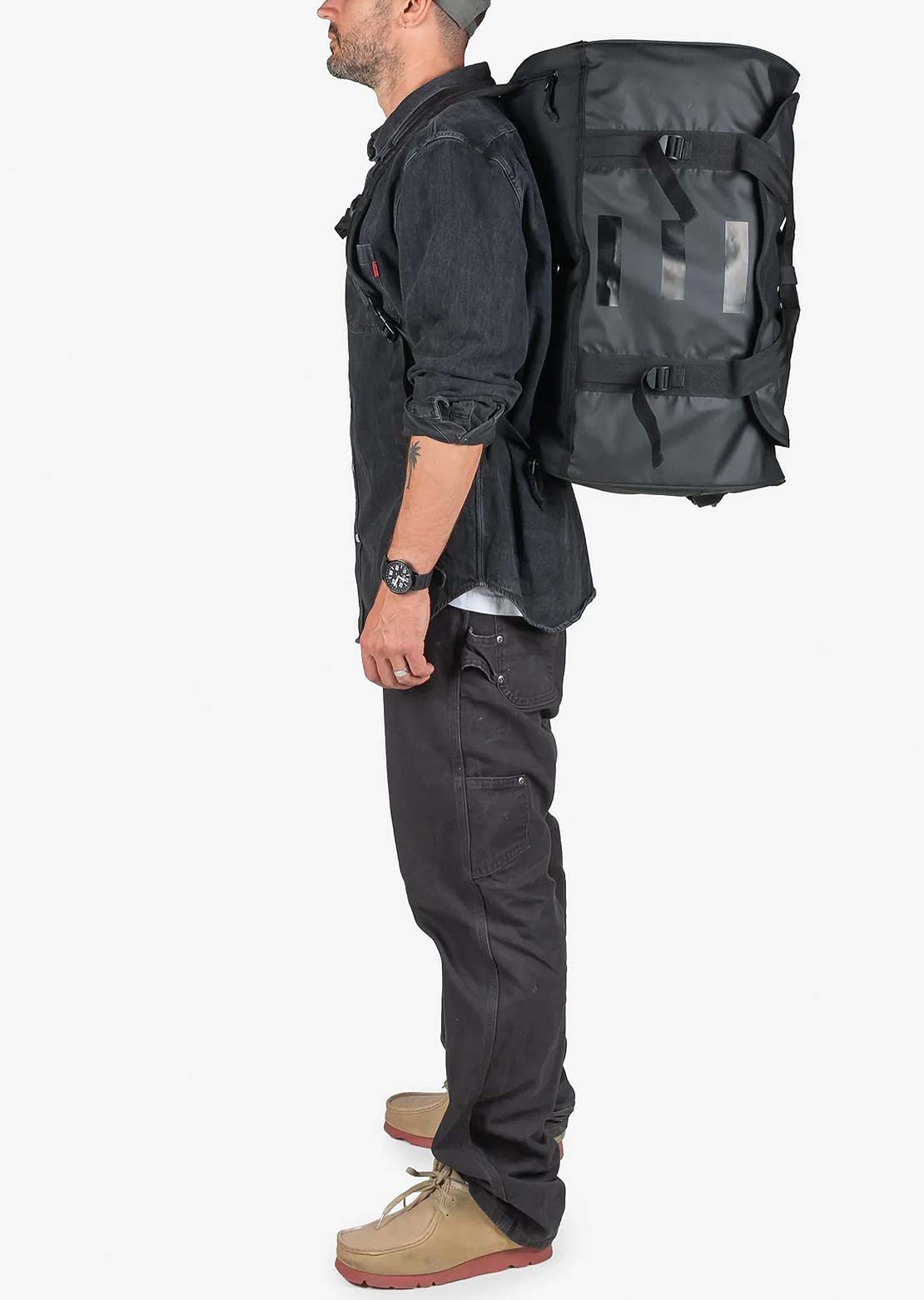 Endeavor Unisex Patrol Duffel Bag Black
