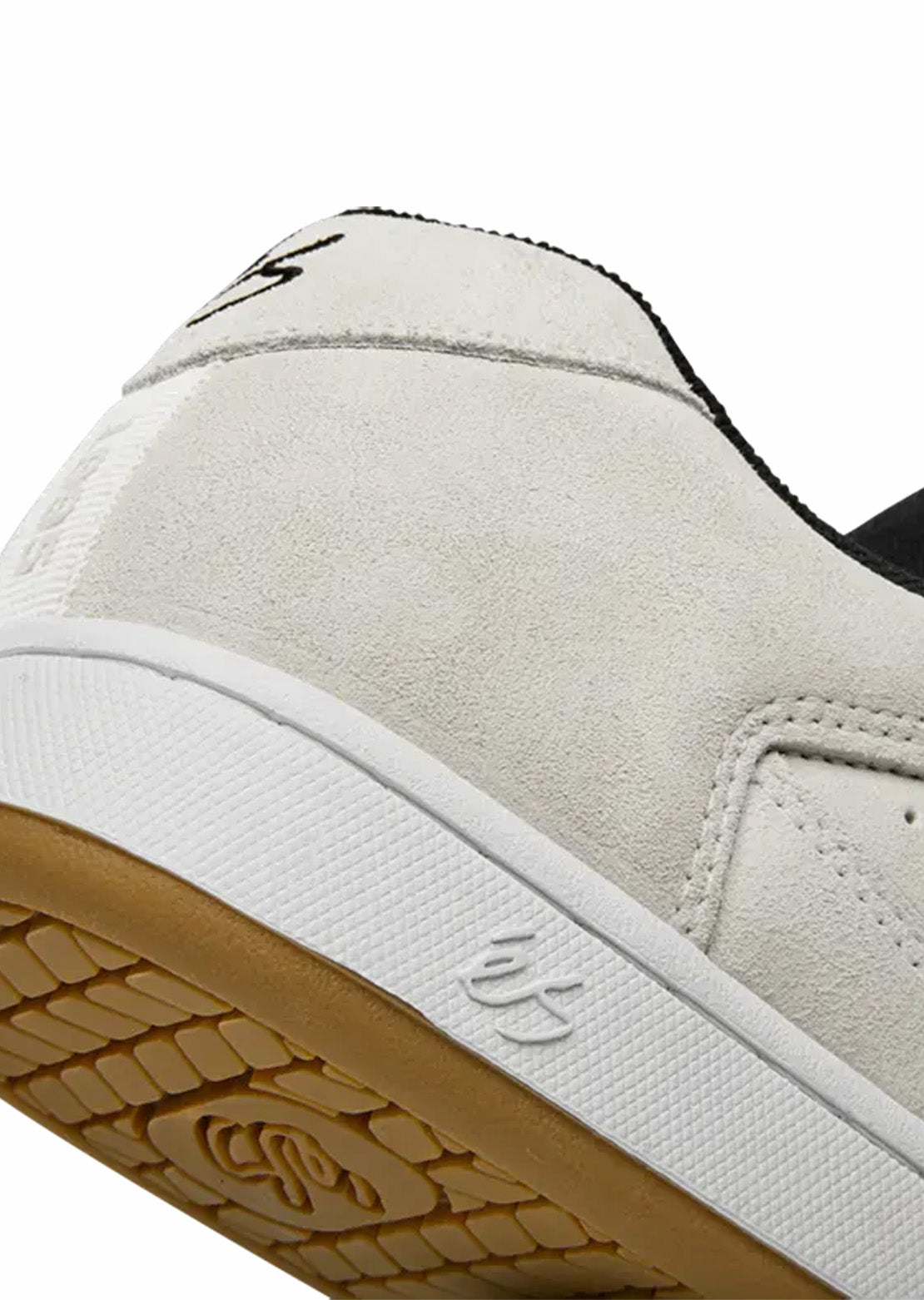 ES Men's Accel Skate Shoes White/Black/White