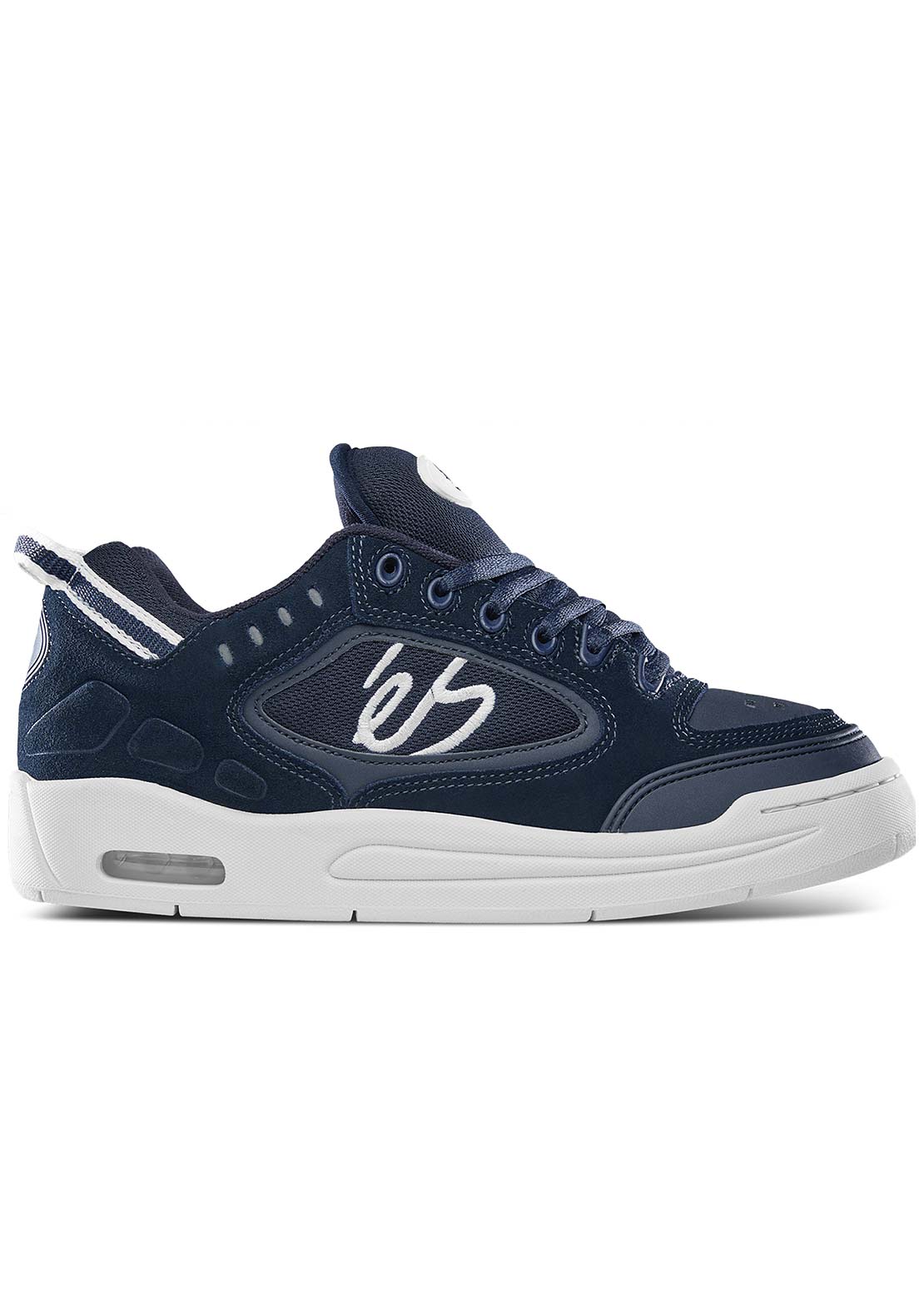 ES Men&#39;s Creager Skate Shoes Navy/White