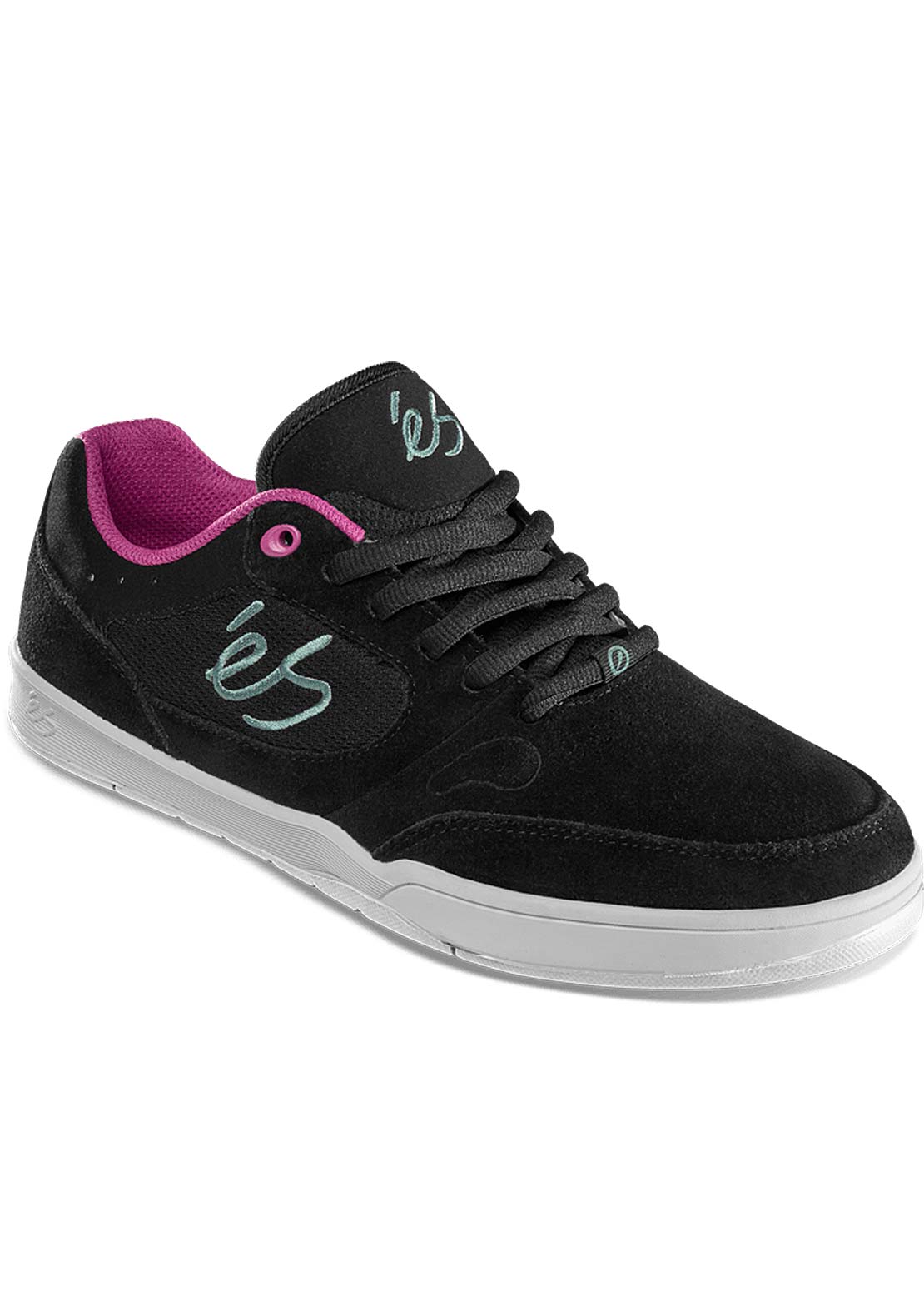 ES Men's Swift 1.5 Skate Shoes Black/White/Pink