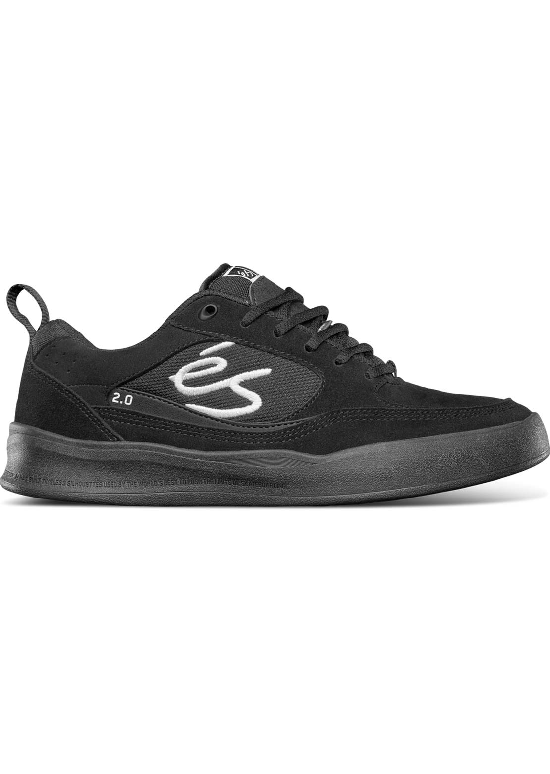 ES Men's Swift 2.0 Skate Shoes Black/Black