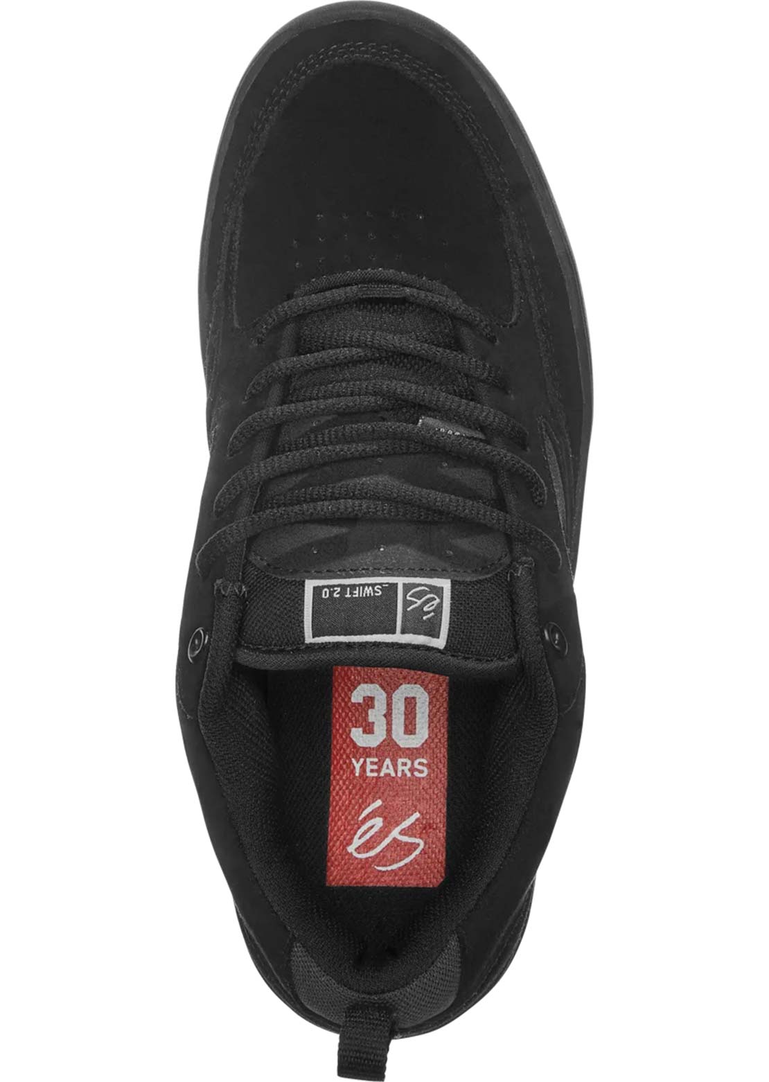 ES Men's Swift 2.0 Skate Shoes Black/Black