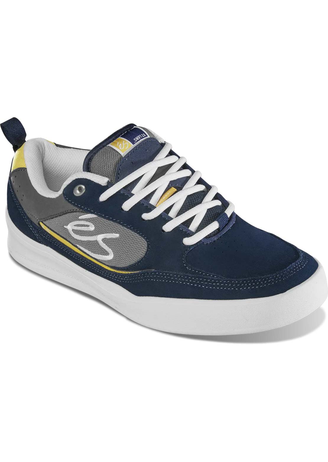 ES Men's Swift 2.0 Skate Shoes Navy/Grey/White
