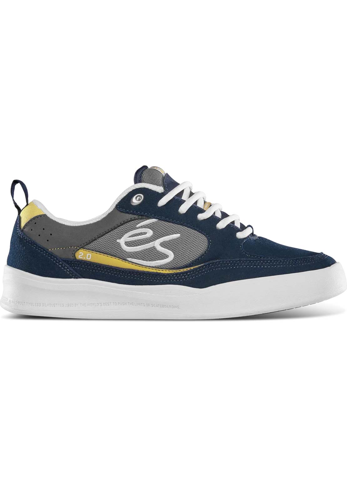 ES Men's Swift 2.0 Skate Shoes Navy/Grey/White