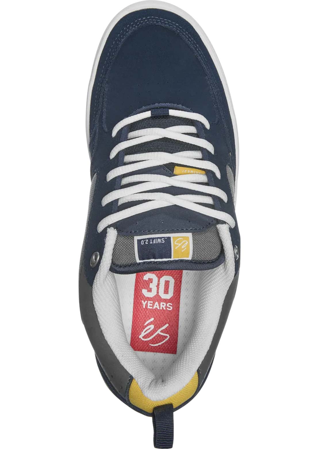 ES Men's Swift 2.0 Skate Shoes Navy/Grey/White