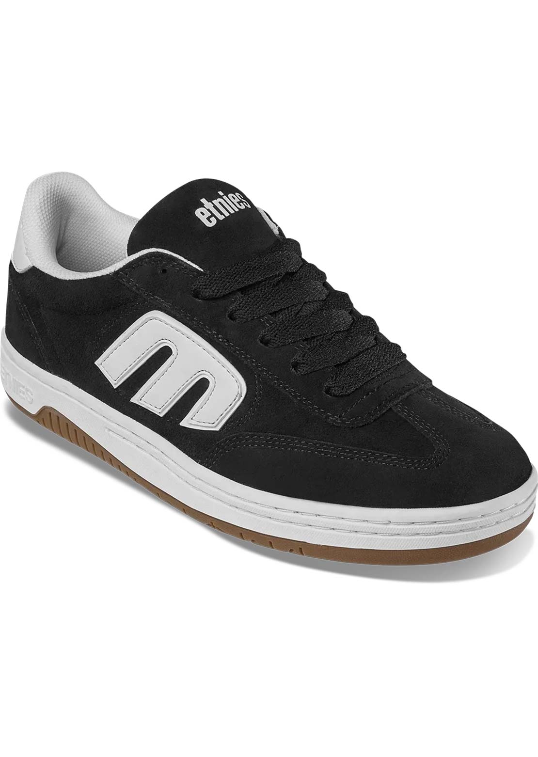 Etnies Junior Locut Shoes Black/Gum/White
