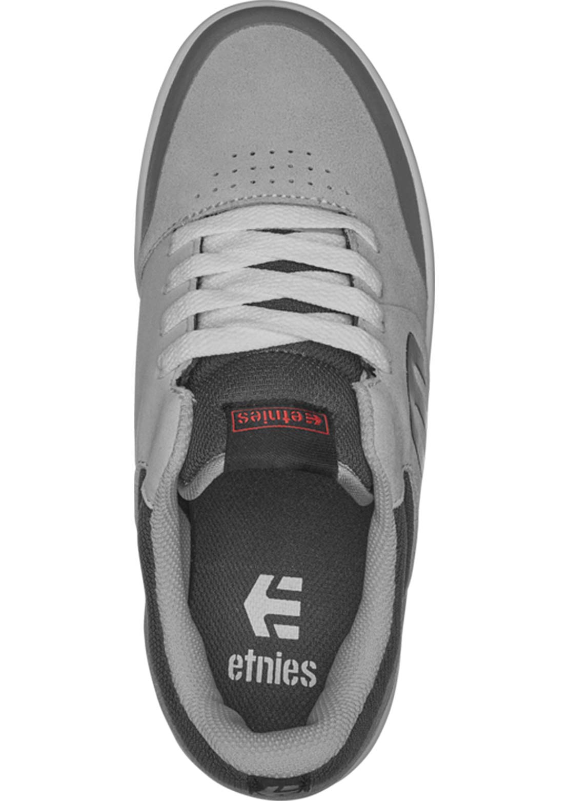 Etnies Junior Marana Shoes Grey/Grey/Red