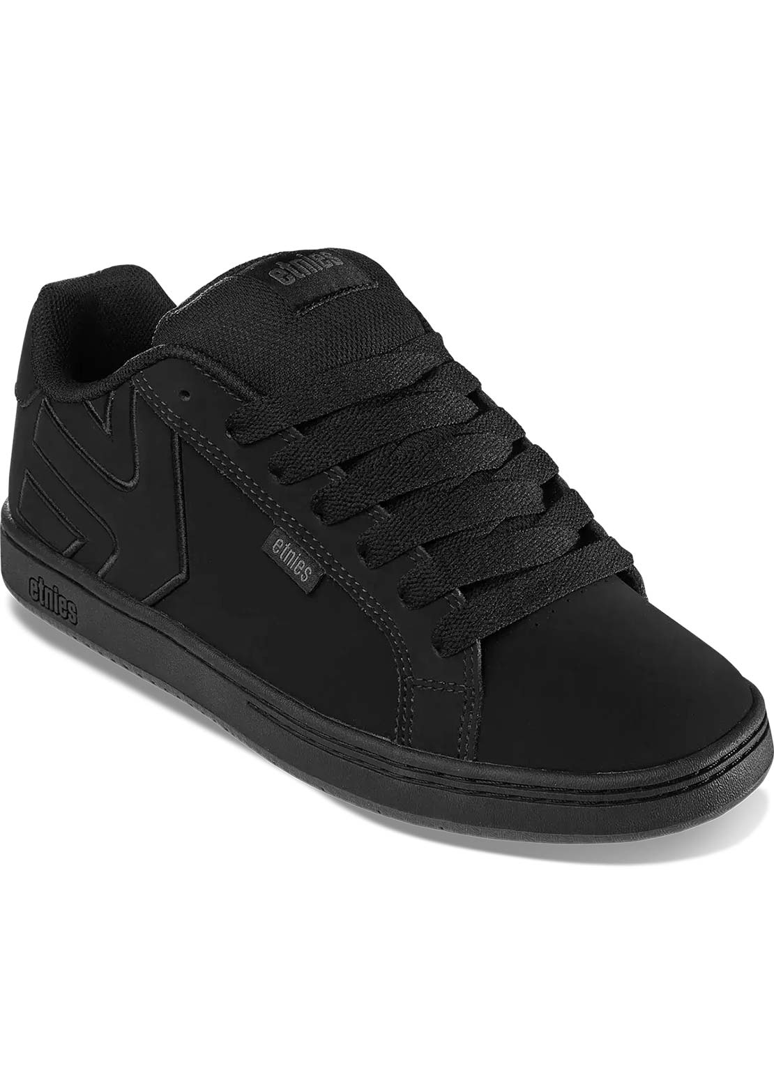 Etnies Men's Fader Skate Shoes Black Raw