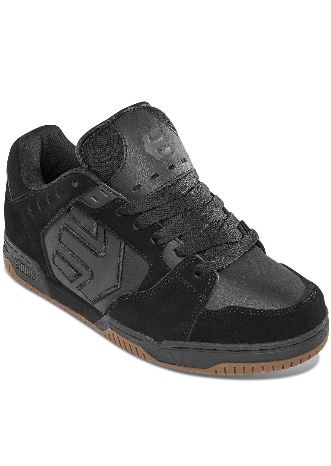 Etnies Men's Faze Shoes Black/Black/Gum