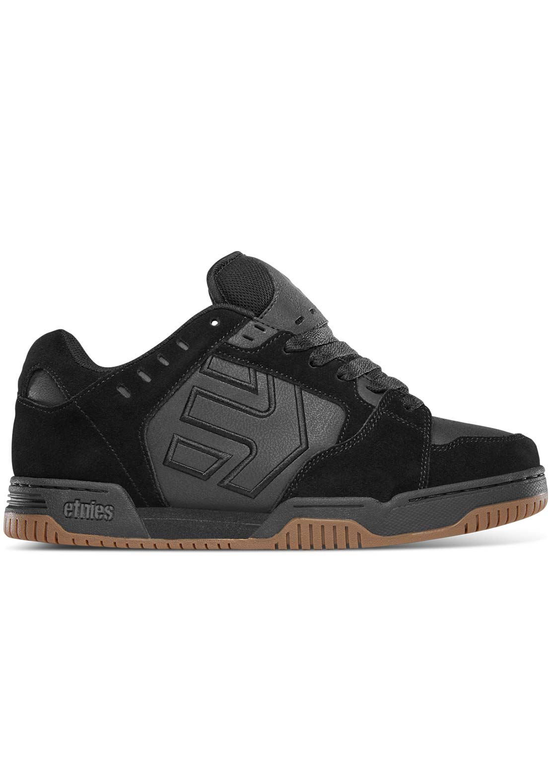 Etnies Men's Faze Shoes Black/Black/Gum