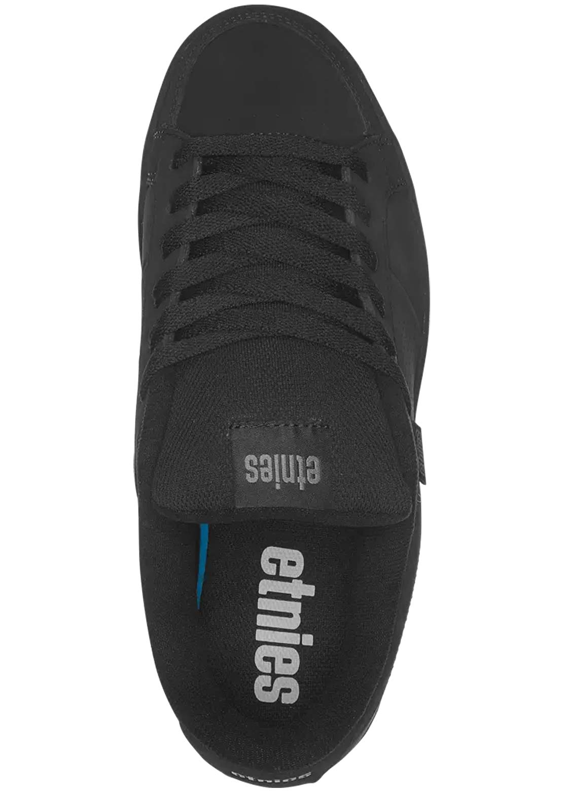 Etnies Men's Kingpin Shoes Black/Black/Silver