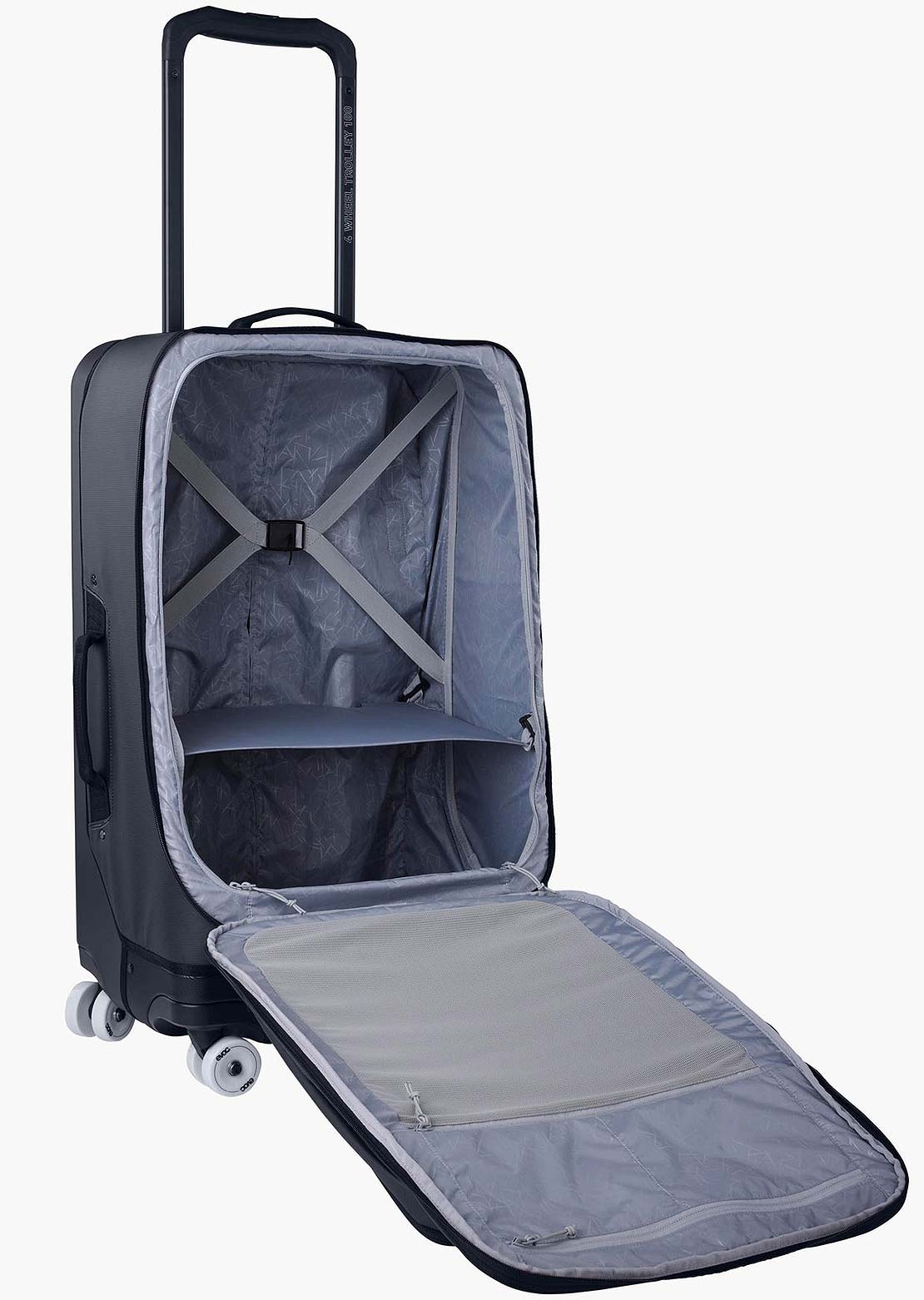 Evoc Unisex 4-Wheel 100L Trolley Carbon Grey/Black