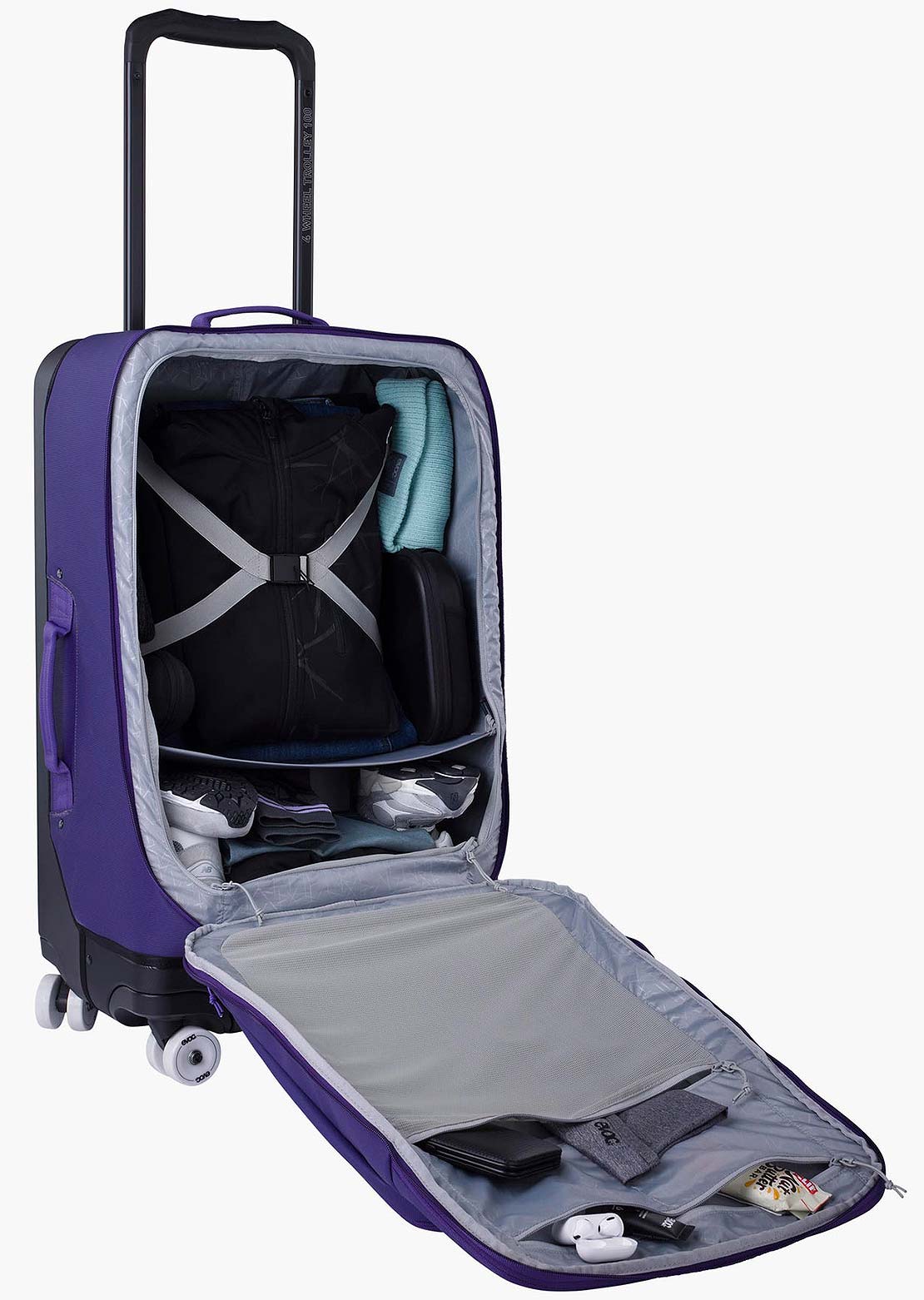 Evoc Unisex 4-Wheel 100L Trolley Violet/Black