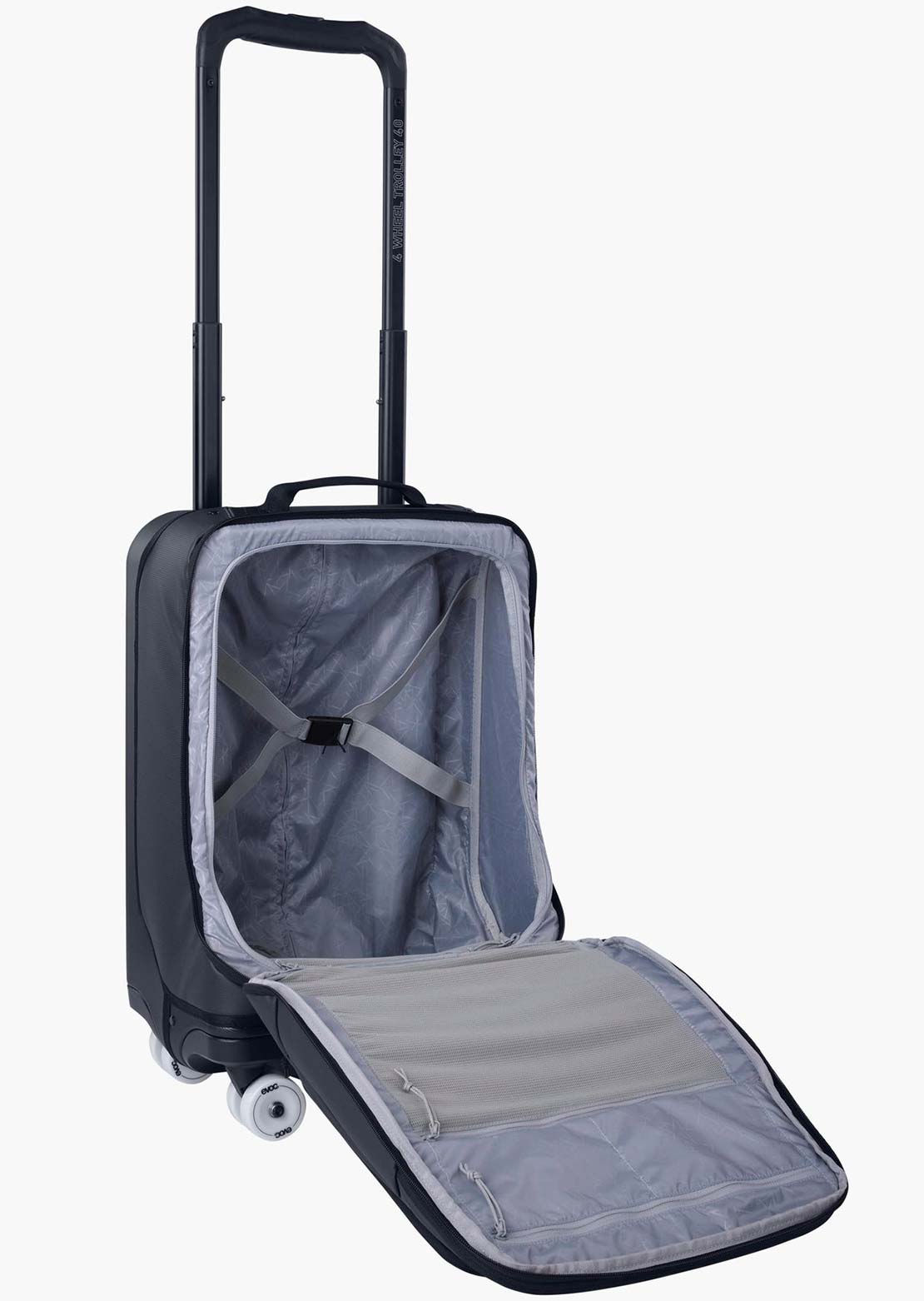 Evoc Unisex 4-Wheel 40L Trolley Carbon Grey/Black