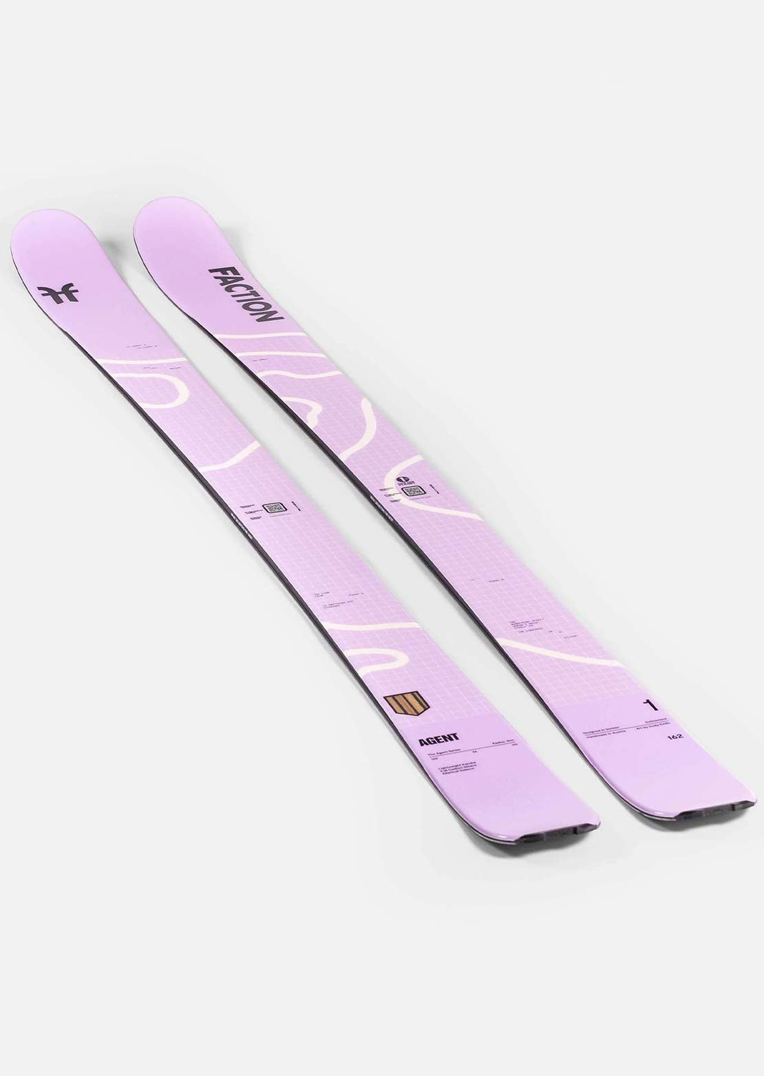 Faction Unisex Agent 1 Ski Purple