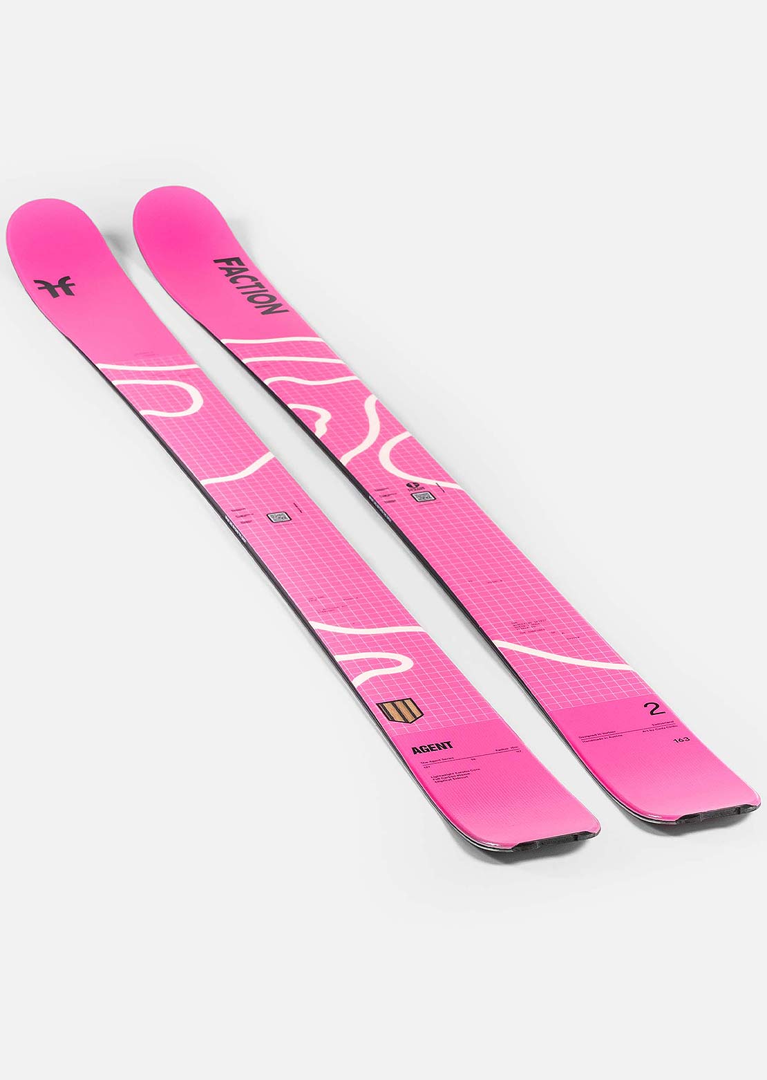 Faction Unisex Agent 2 Ski Pink