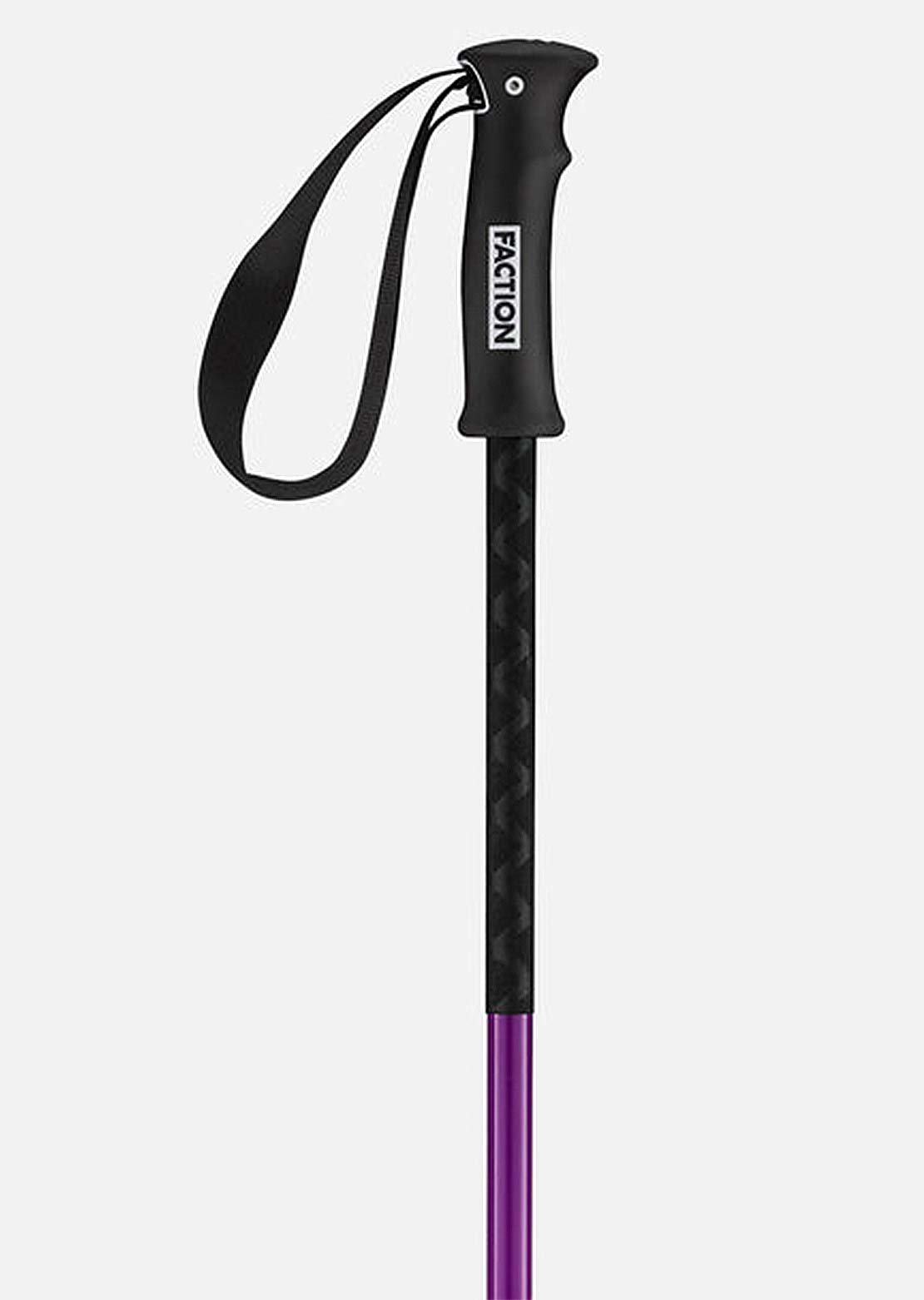 Faction Unisex Agent Ski Pole Purple