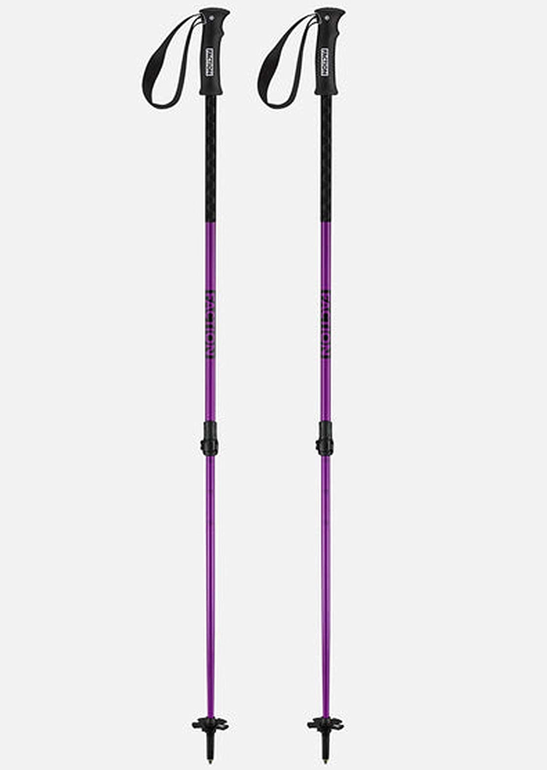 Faction Unisex Agent Ski Pole Purple