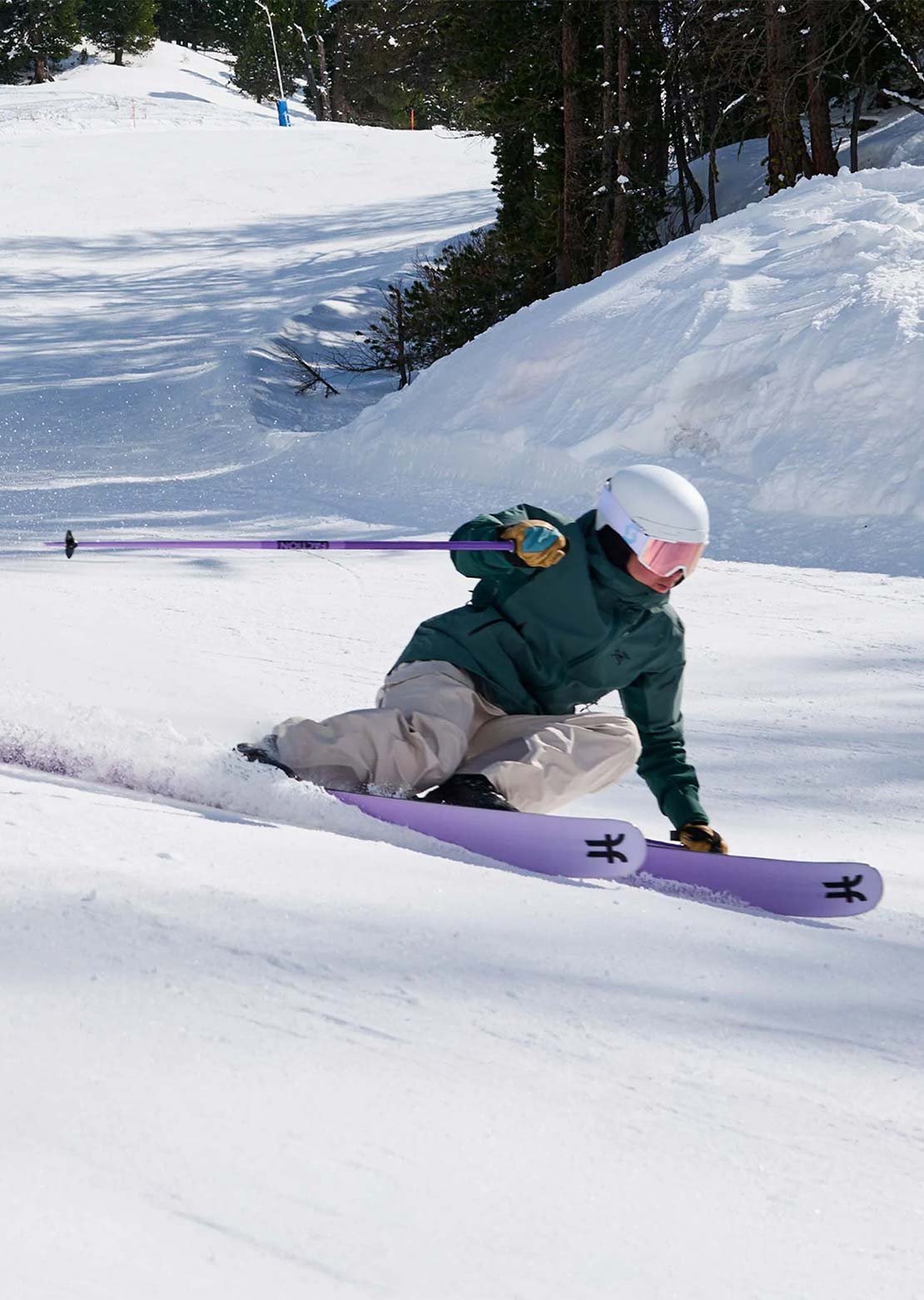 Faction Unisex Dancer 2 Ski Purple