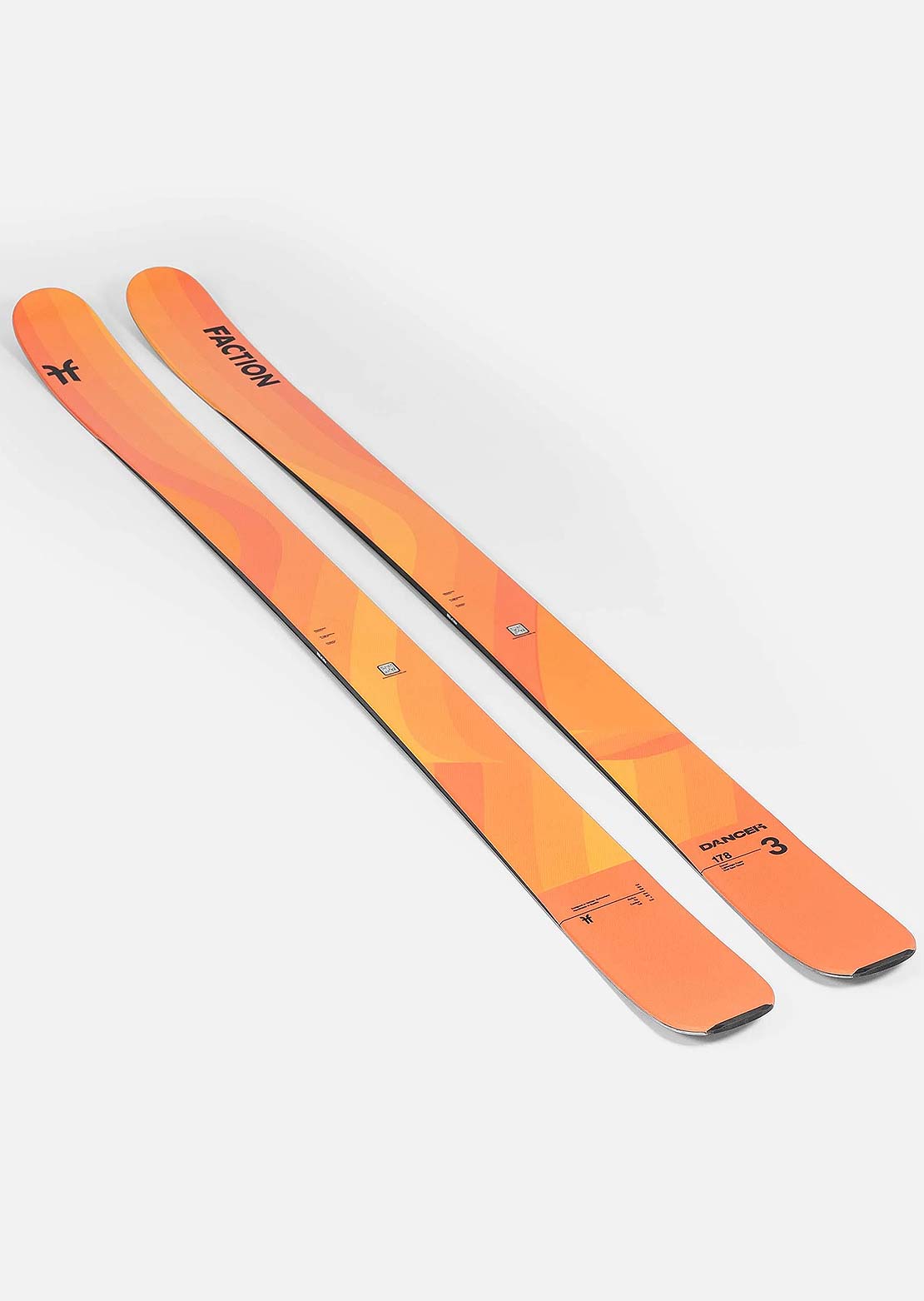 Faction Unisex Dancer 3 Ski Orange