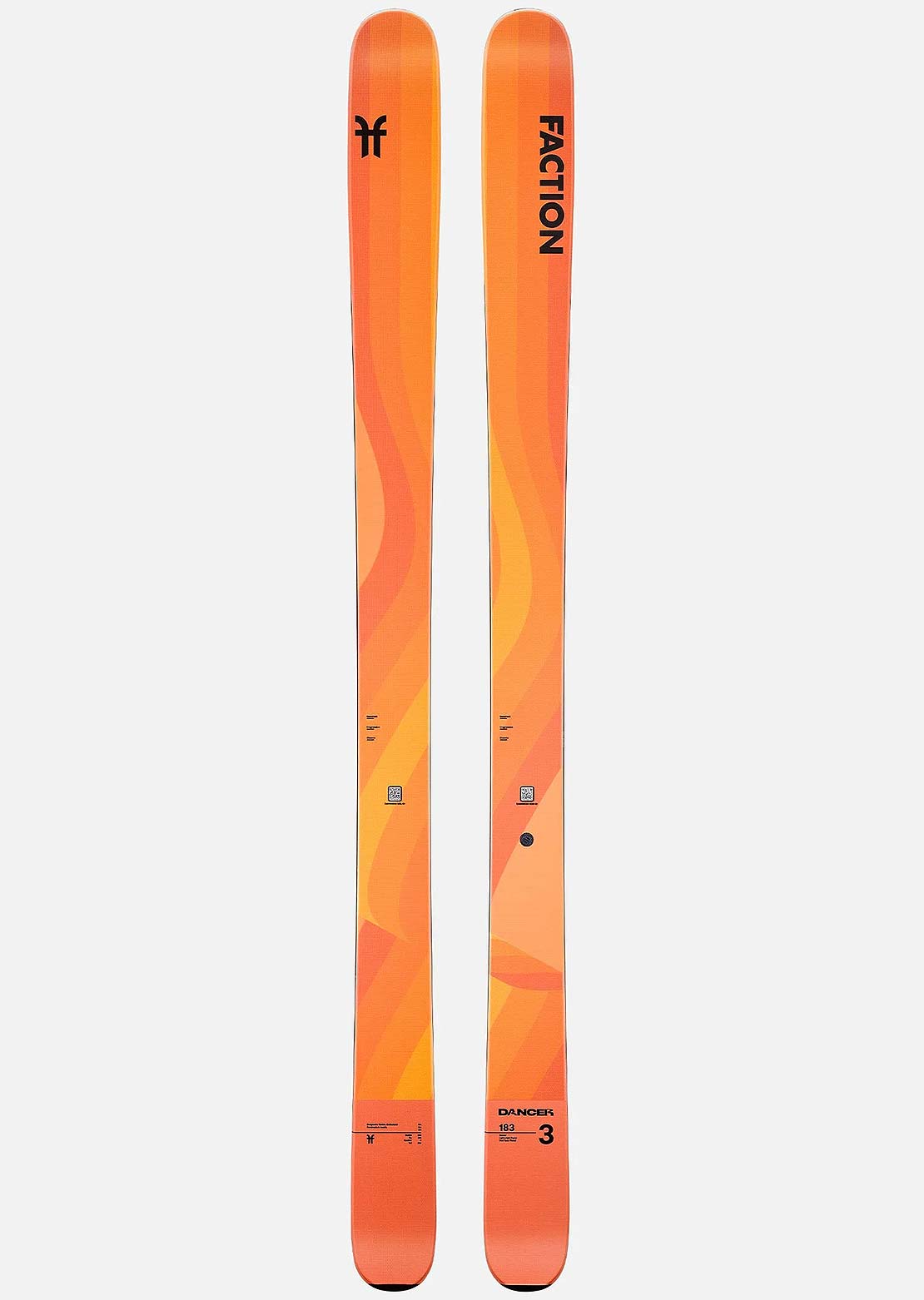 Faction Unisex Dancer 3 Ski Orange