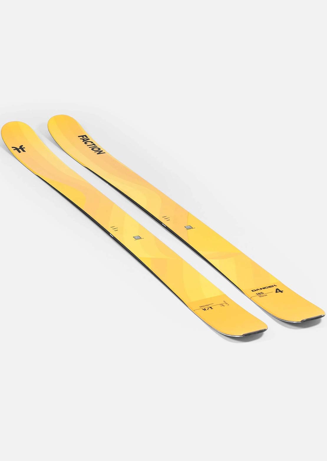 Faction Unisex Dancer 4 Ski Yellow
