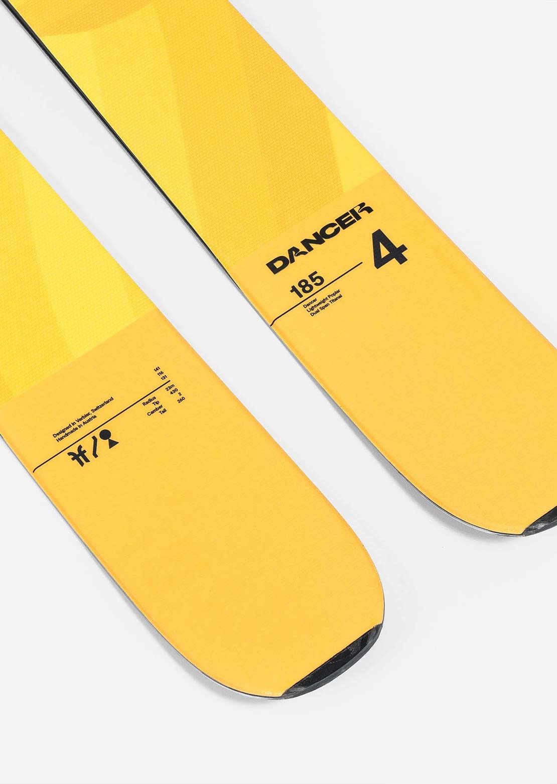 Faction Unisex Dancer 4 Ski Yellow