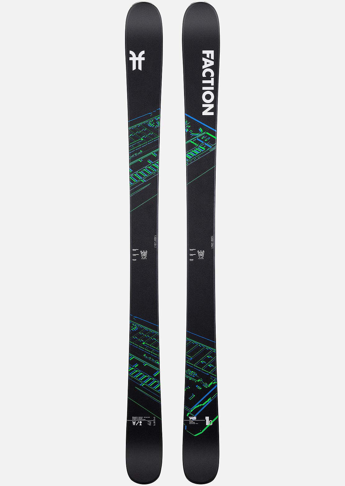 Faction Unisex Prodigy 1 GROM Ski Black