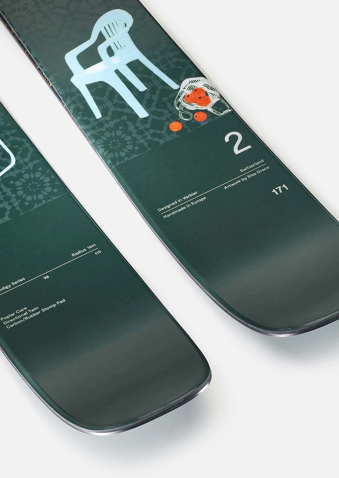 Faction Unisexe Prodigy 2 Capsule Skis