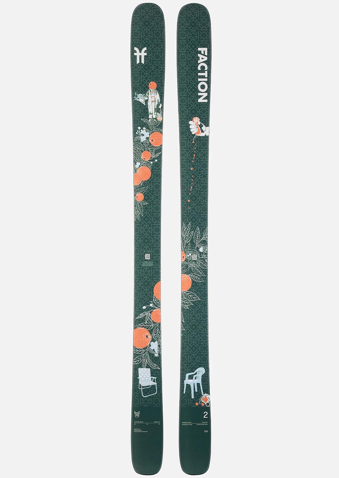 Faction Unisexe Prodigy 2 Capsule Skis