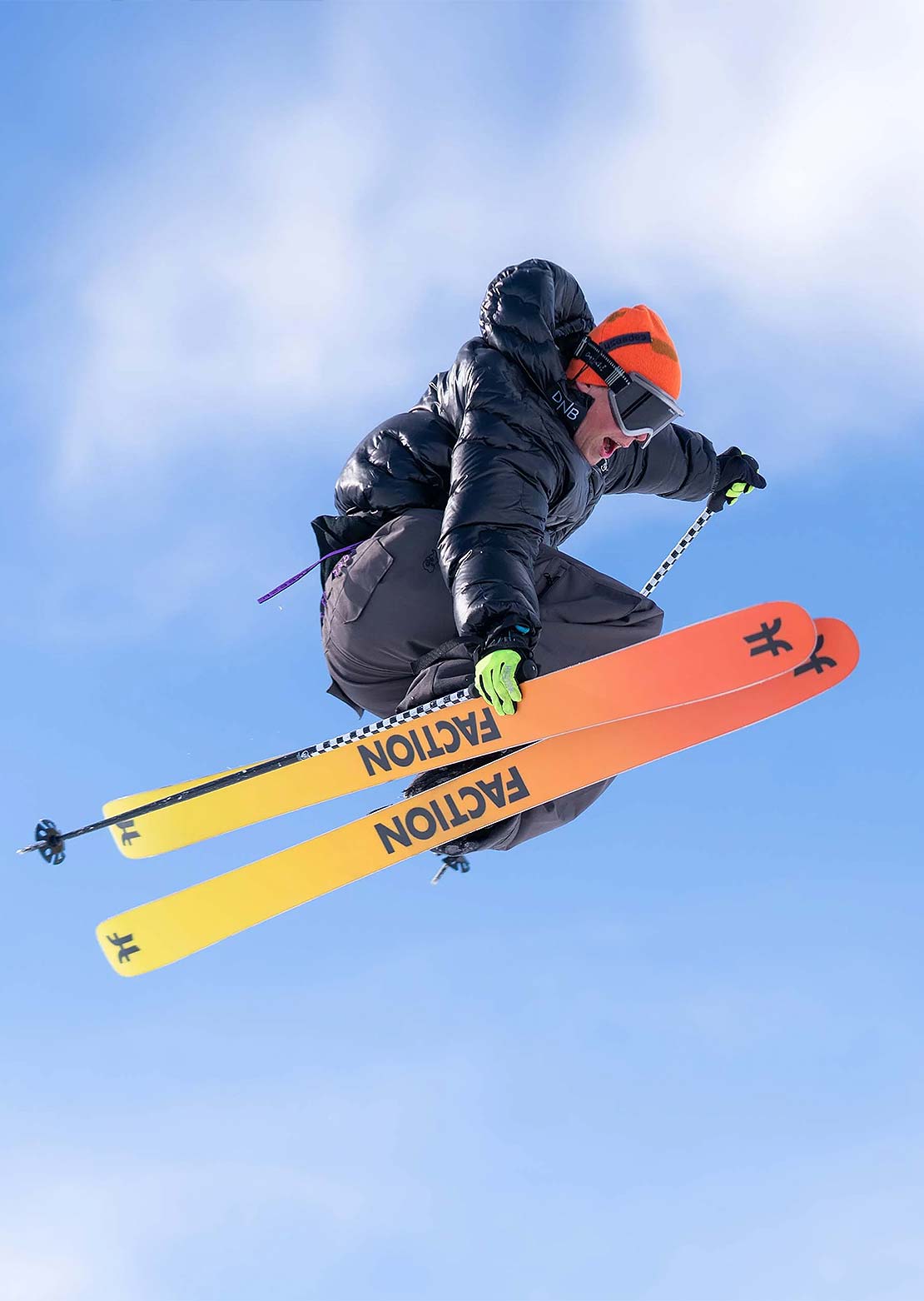 Faction Unisex Prodigy 2 Ski Black