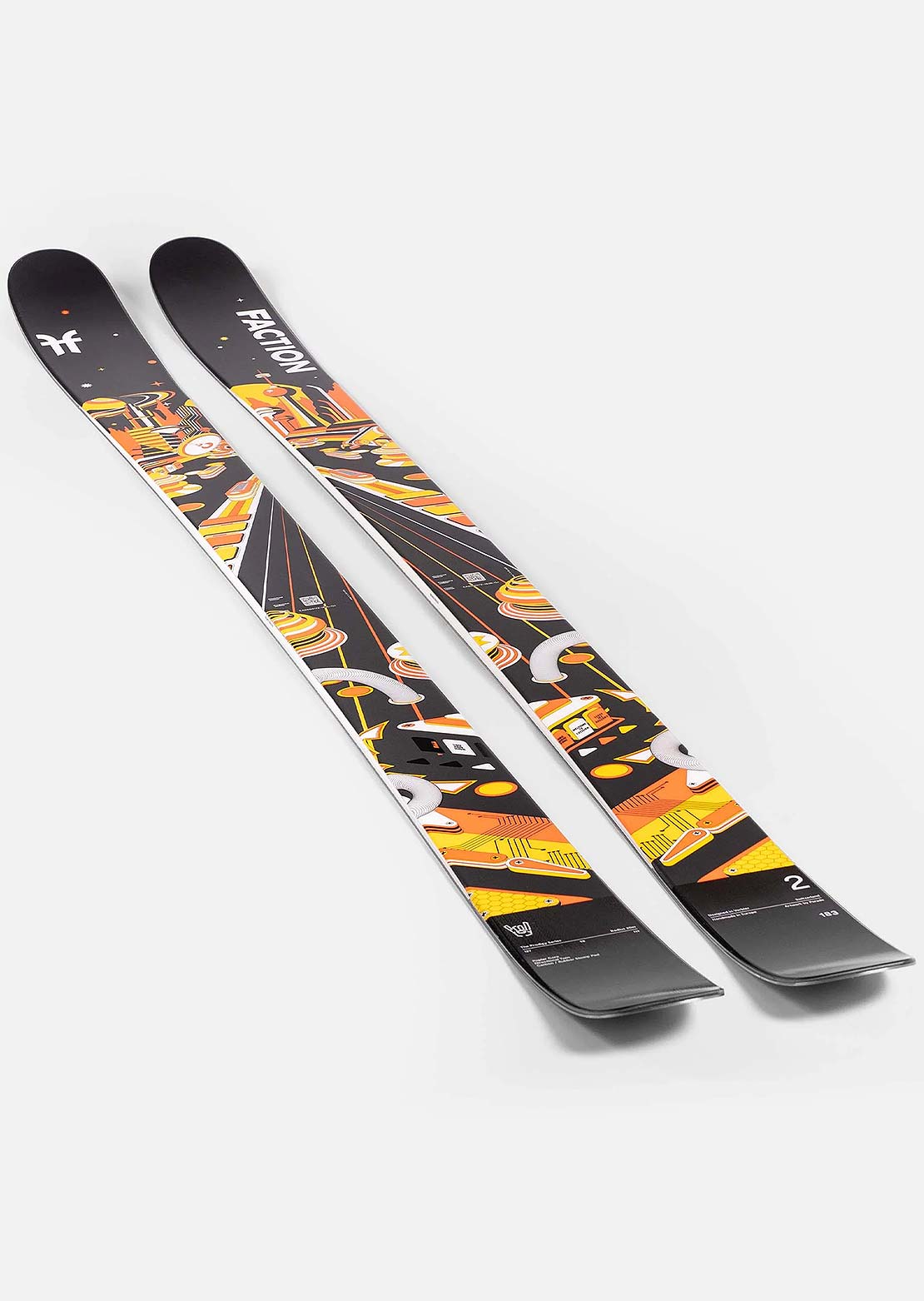 Faction Unisex Prodigy 2 Ski Black