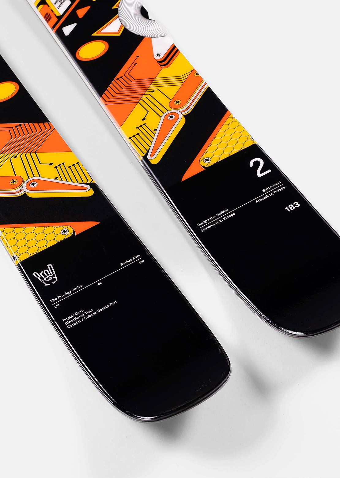 Faction Unisex Prodigy 2 Ski Black