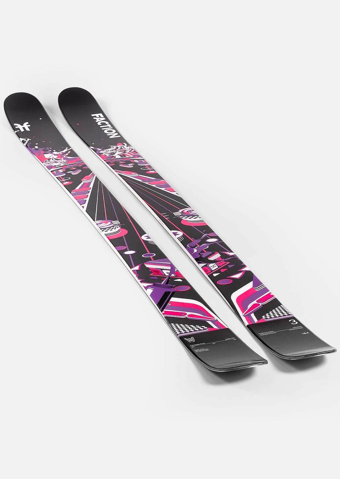 Faction Unisex Prodigy 3 Ski Black