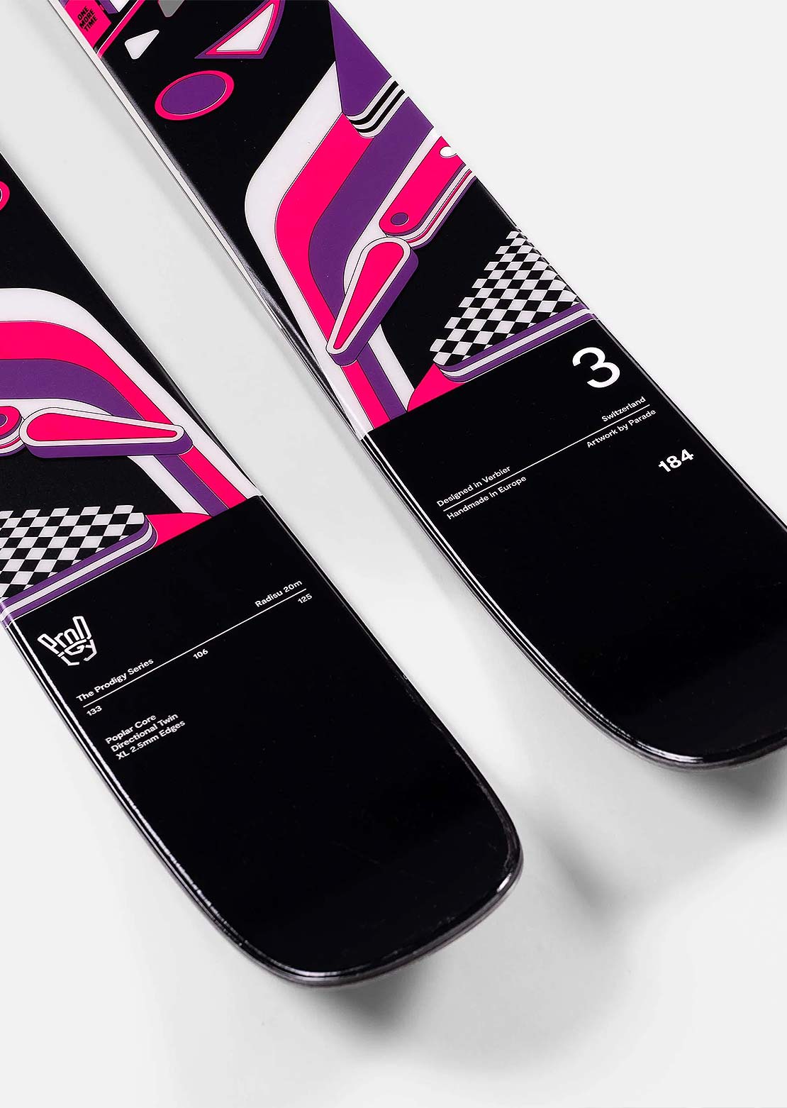 Faction Unisex Prodigy 3 Ski Black