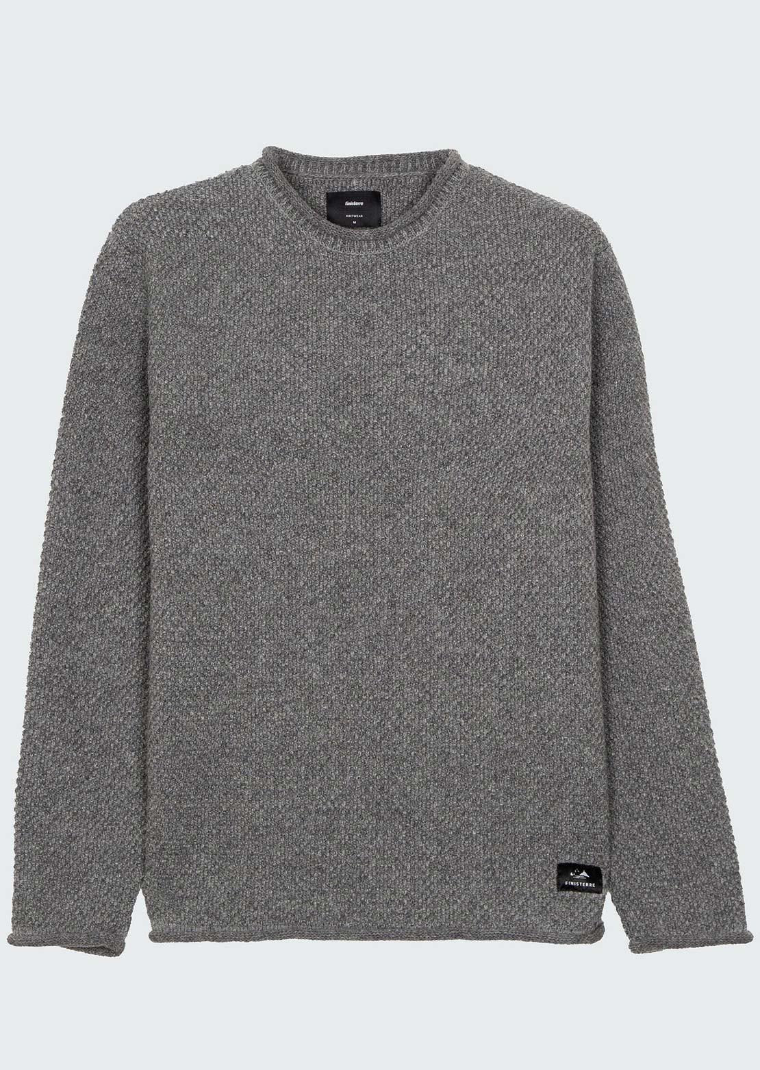 Finisterre Men's Barents Jumper Grey Marl